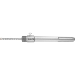 GRAPHITE Адаптер за SDS Max триони за пробиване на отвори и M22 190 mm пилотно свредло 55H332 (55H332)
