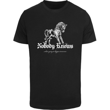 Mister Tee Тениска Nobody Knows Tee black XXLUB-MT3036-00007 - Тъмносив, размер XS