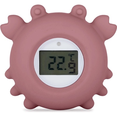 Petite&Mars Digital Silicone Water Thermometer 0m+ Дигитален термометър за ваната Crab Caleb
