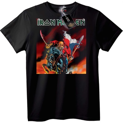 NOONEBRAND Тениска Iron Maiden Войник - XL, Black