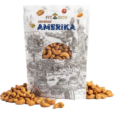 FITBOY Kešu medové s morskou soľou 500 g