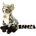 Rappa Плюшена играчка Rappa Еко приятели - Тигрова генета, седяща, 28 cm (211803)