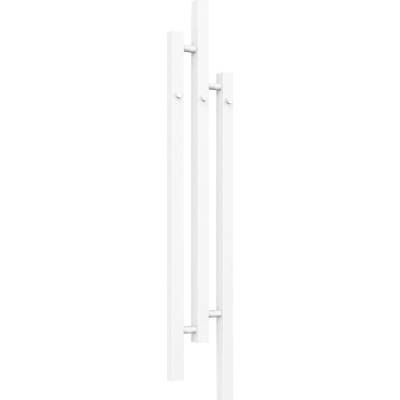Cerano Fabiano háčky na ručníky boční připojení 1200 mm x 220 mm bílá lesklá