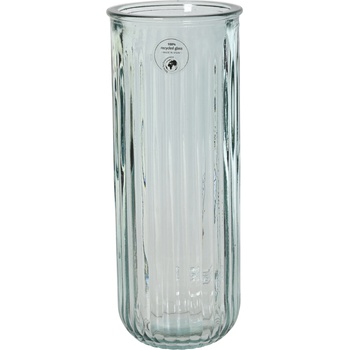 Image 1 of DECORIS ВАЗА СТЪКЛЕНА 810106 Ø11х28см СИВА (810106)
