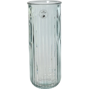 DECORIS ВАЗА СТЪКЛЕНА 810106 Ø11х28см СИВА (810106)