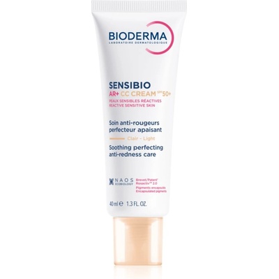 BIODERMA Sensibio AR+ CC крем SPF 50+ 40ml