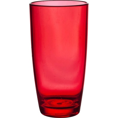 Sklenice na nápoje Intesi Sky červená z polystyrenu do kuchyně a jídelny 490 ml