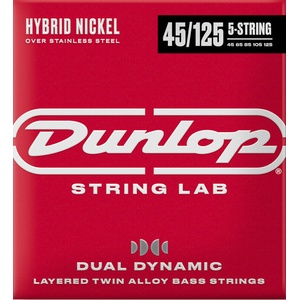 Dunlop DBHYN45125 String Lab Hybrid Nickel Струни за 5-струнна бас китара