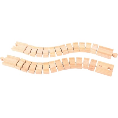 HOP Bigjigs Rail Ohebná kolej 2 kusy