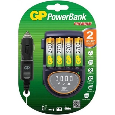 GP Batteries Зарядно устройство gp - pb50gs270, 4 aa, черно (gp-c-pb50gs270)