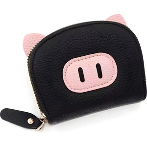 HARAHU Портмоне Pig - Черно KP35869