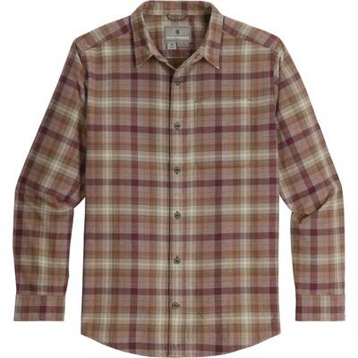 Royal Robbins Мъжка риза с копчета Royal Robbins Lieback Organic Cotton Flannel L/S Shirt - Dusty Olive Dipsea Pld - размер XXL (033-2888-0115)