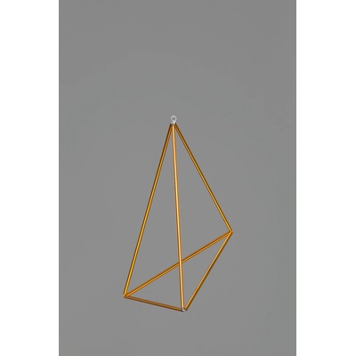 RAUTIS Designová vánoční ozdoba Geometric Trojúhelník 14,5 x 10 x 7 cm
