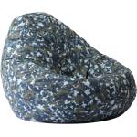 Pufrelax Пуф, круша, 520л. , Nirvana Gigant - Army Camouflage Air, Перящ се калъф, Пълнеж от Полистиролни перли
