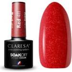 Claresa Claresa Soak Off UV/LED Red Gel Polish 411 5g