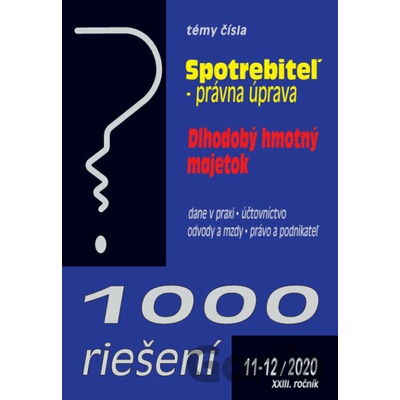 1000 riešení 11-12/2020