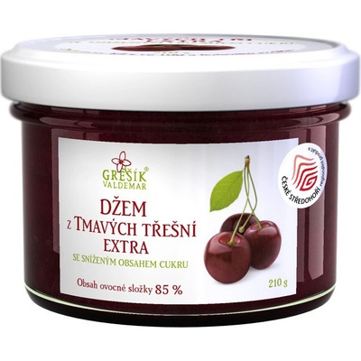 Valdemar Grešík Třešňový džem 210 g