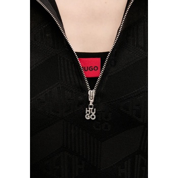 HUGO BOSS Рокля hugo в черно къса разкроена 50537774 (50537774)
