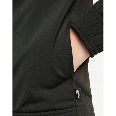 PUMA Colorblock Poly Suit Black/Grey