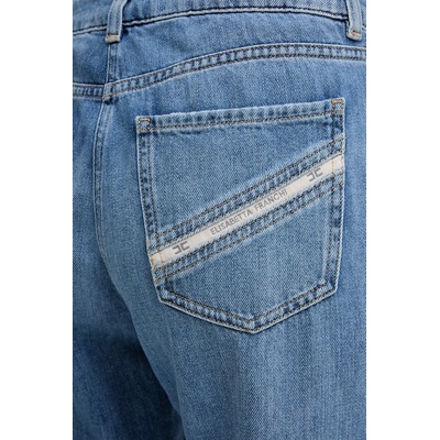 Elisabetta Franchi дънки straight дамски (PJ21I61E2)