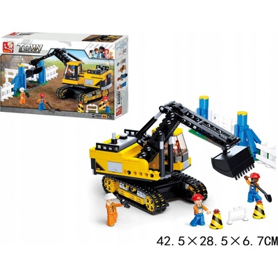 Sluban B0551 Town Pásové rypadlo