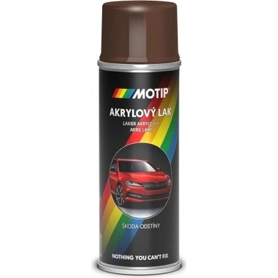 MOTIP Škoda hnědá mato met. 200ml