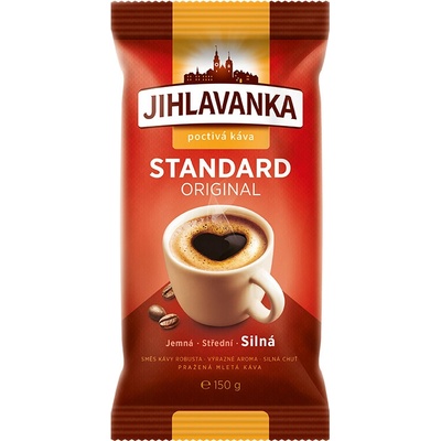 Jihlavanka Standard káva mletá 10 x 150 g