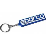 Sparco Logo Keychain - Clear (Blue)