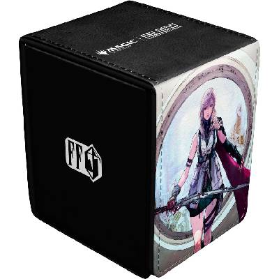 Кутия за карти Ultra Pro - Magic The Gathering: Final Fantasy - Lightning, Army of One Alcove Flip Deck Box (100+ бр. ) (REM38493)