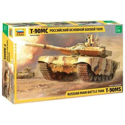 Zvezda Model Kit tank 3675 T-90 MS Russian MBT 1:35