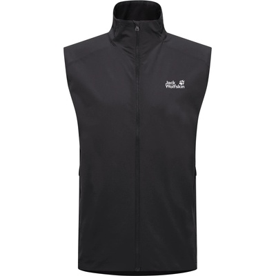 Jack Wolfskin Мъжки софтшел елек Jack Wolfskin Prelight Stride Vest Softshell vest - Black - размер XXL (032-1721-0115)