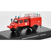 BoS Models Mercedes Unimog U416 Doppelkabine Feuerwehr 1:87