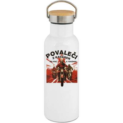 123TRIKO termoska Povaleči z kaváren, do polí a továren Motorkáři 500 ml