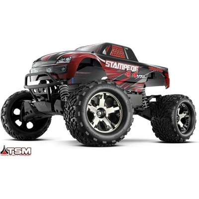 Traxxas Stampede VXL 4WD TQi RTR červená 1:10