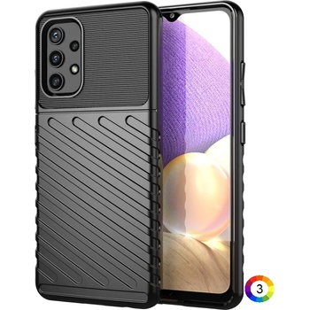 Image 1 of Samsung Galaxy A32 4G Удароустойчив Twill Texture Калъф и Протектор
