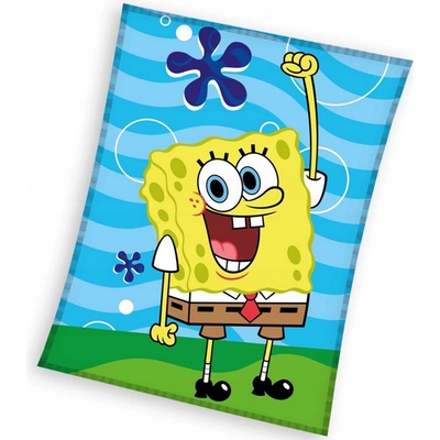 Carbotex · Dětská fleecová deka SpongeBob