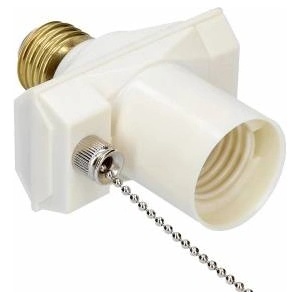 TIMEX-ELEKTRO Timex Lampholder E27 with OPG switch OPW E-27