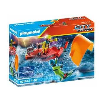 PLAYMOBIL Комплект Playmobil, Спасяване на кайтсърфист с моторна лодка, 2970144