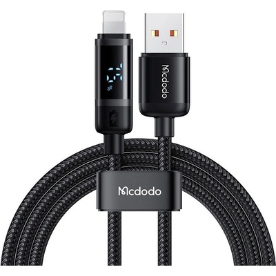 Mcdodo Кабел Mcdodo CA-5000, USB-A към Lightning, 1.2m, черен (CA-5000)