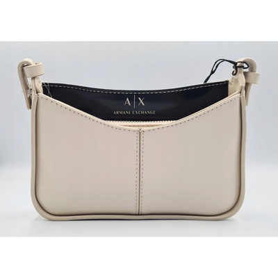 Armani Exchange kabelka kabelka přes rameno polyester béžová