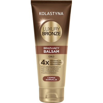 Kolastyna Luxury Bronze bronzující tělový balzám pro světlou pleť, 200 ml