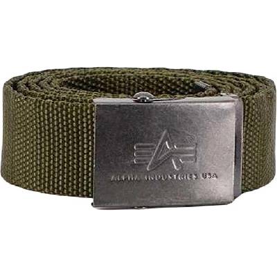 Alpha Industries pásek Heavy Duty zelený