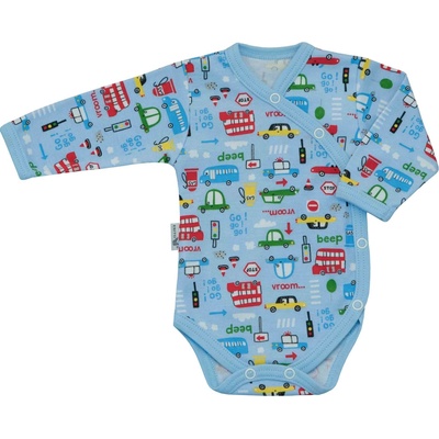 ESITO Dětské body zavinovací Auto Vroom modrá – Zbozi.Blesk.cz