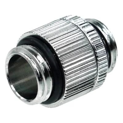 Alphacool Фитинг Адаптер Alphacool HF, Двоен нипел, G1/4 - G1/4, Въртящ се, Никел (AC-64221)