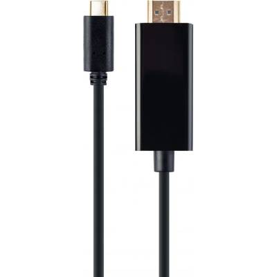 Gembird Адаптер Gembird USB-C (мъжки) към HDMI (мъжки) с кабел 4K 30 Hz, дължина 2 м, Back A-CM-HDMIM-01 (A-CM-HDMIM-01)