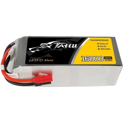 Tattu Батерия Tattu 16000mAh 22.2V 30C 6S1P LiPo AS150 XT150 (TAA16K6S30ASX)