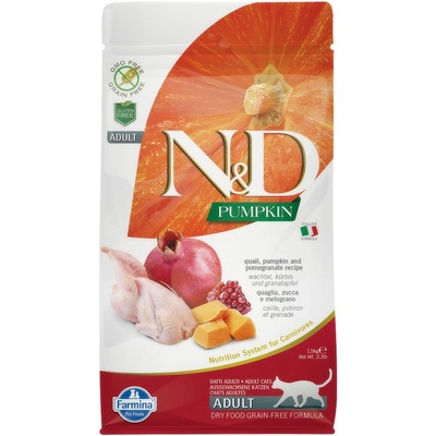 N&D Pumpkin Adult Cat Grain Free Quail & Pomegranate 5 kg