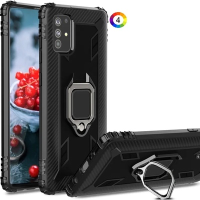 Samsung Galaxy A71 (5G) Удароустойчив Ring Holder Калъф и Протектор