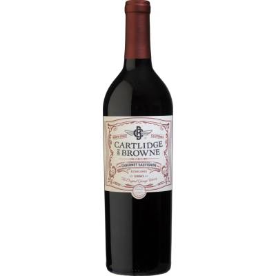 Cartlidge а Browne Cabernet Sauvignon 2021 Červené 13,5% 0,75 l (holá láhev)