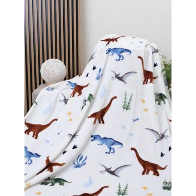 MKLozkoviny mikroplyš Dinosaury deka 150x200